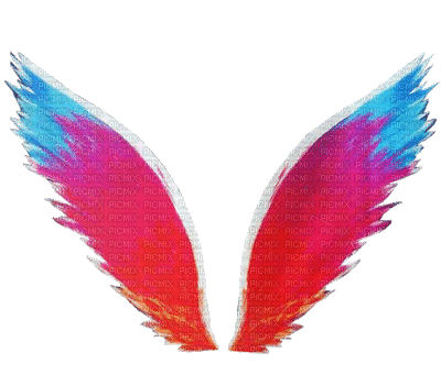 wings flügel red gif anime ange angel deco tube fantasy engel - Gratis animeret GIF