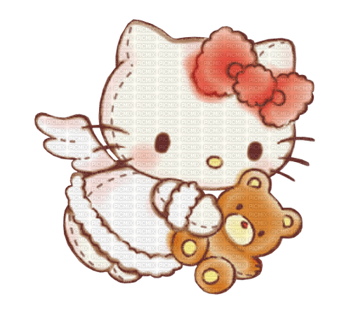 angel hello kitty - png grátis