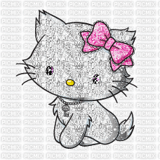 Glitter Charmmy Kitty (Sanrio) - Gratis animerad GIF