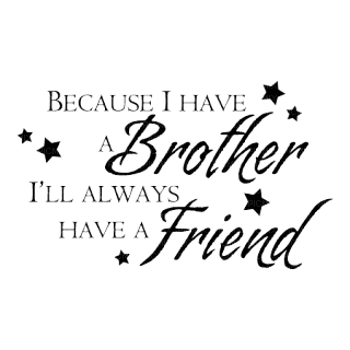 Kaz_Creations Text-Brother-Friend - PNG gratuit
