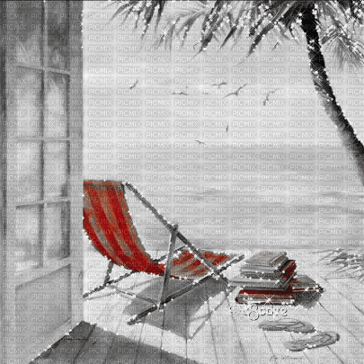 soave background animated summer vintage beach sea - Δωρεάν κινούμενο GIF