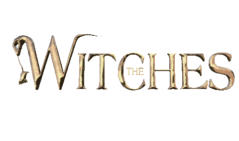 Halloween.Witches.Text.Gold.gif.Victoriabea - Ücretsiz animasyonlu GIF
