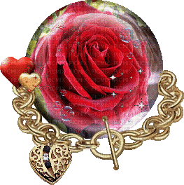 fle fleur rose rouge deco glitter gif image, stefstamp , fleur , blume ,  flower , flor , fiori , flores , couleur , color , colore , cor , encre ,