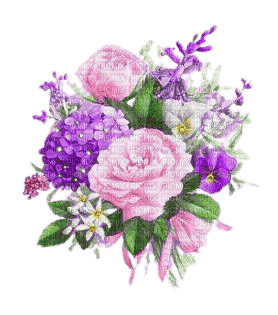 kikkapink vintage flowers - png ฟรี