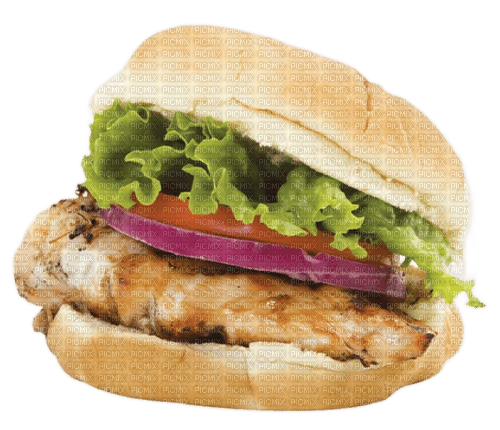 Sandwich au poulet - фрее пнг