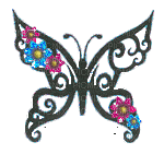 Schmetterling,  butterfly - GIF animé gratuit