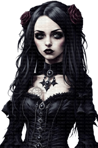 gothic woman - бесплатно png