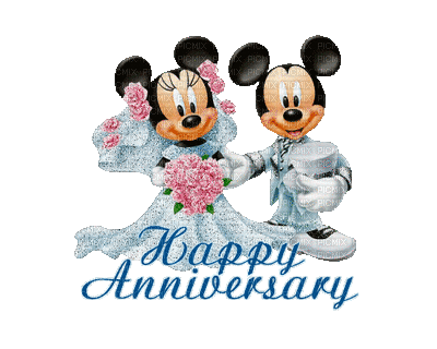 image encre animé effet Minnie Mickey Disney edited by me - GIF animate gratis