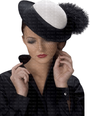 Kaz_Creations Woman-Femme-With-Hat - darmowe png
