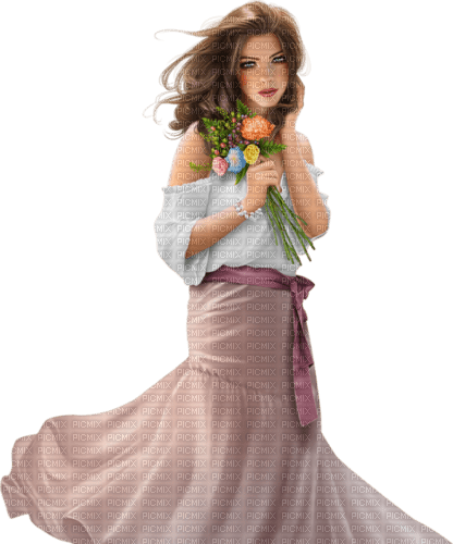 Flower Girl - png gratuito