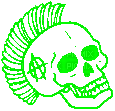 skull - GIF animado gratis