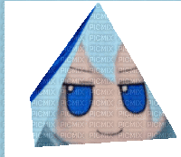 cirno pyramid - GIF animado gratis