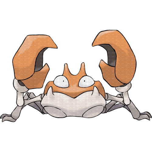 pokemon krabby - darmowe png