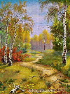лес - Bezmaksas animēts GIF