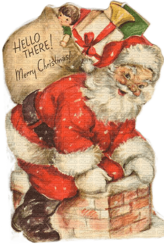 Weihnachtsmann, Kamin, Santa Claus - png grátis