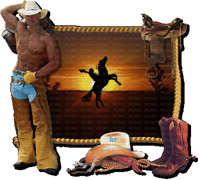 cowboy bp - Gratis animeret GIF