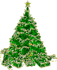 ani-christmas-tree-julgran-animated-green-minou52 - Ilmainen animoitu GIF