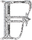 Tube lettre-F- - Безплатен анимиран GIF