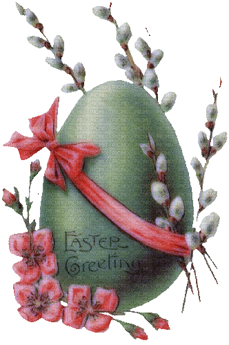 Easter Greetings - GIF animate gratis