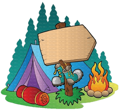 camping - nemokama png