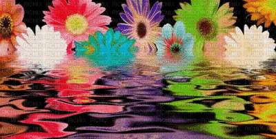 Цветя - GIF animado grátis