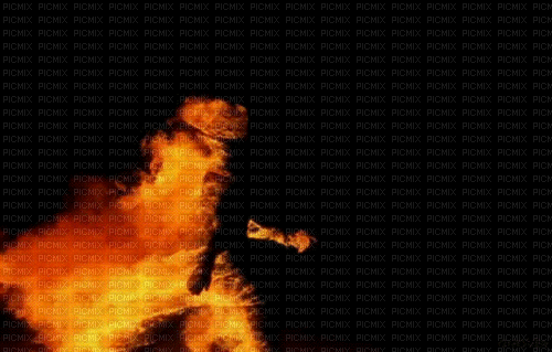 огонь - GIF animé gratuit