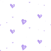Coeurs violets - GIF animé gratuit