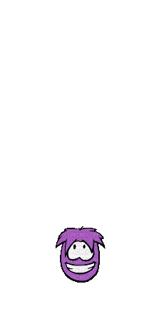 Purple Puffle - Nemokamas animacinis gif