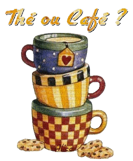thé ou café ? - GIF animate gratis