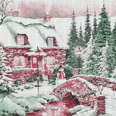 soave background animated winter christmas vintage - Darmowy animowany GIF