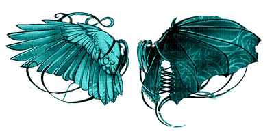 gothic wings by nataliplus - Free PNG