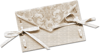 soave deco  valentine vintage letter sepia - PNG gratuit