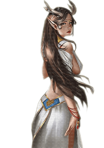 Rena Anime Elf Elfe Fantasy Art - бесплатно png