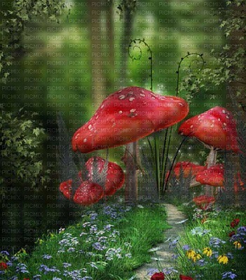 fantasy mushroom bp - ücretsiz png