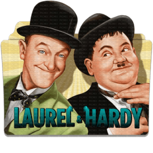 Laurel & Hardy milla1959 - zdarma png