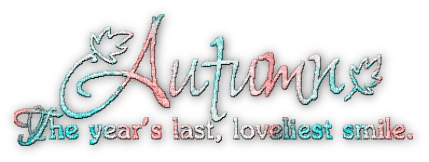soave text autumn deco pink teal - δωρεάν png