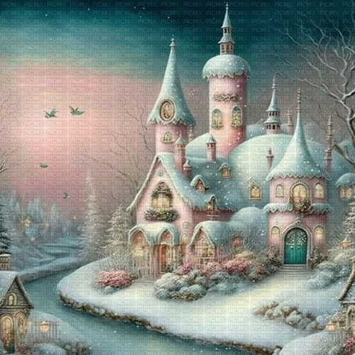 background, hintergrund, winter, fantasy - besplatni png