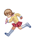 yuuko sprint! - 無料のアニメーション GIF
