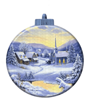 Kaz_Creations Christmas Deco  Blue - PNG gratuit