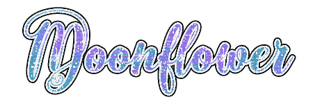 Moonflower Text Glitter - Безплатен анимиран GIF