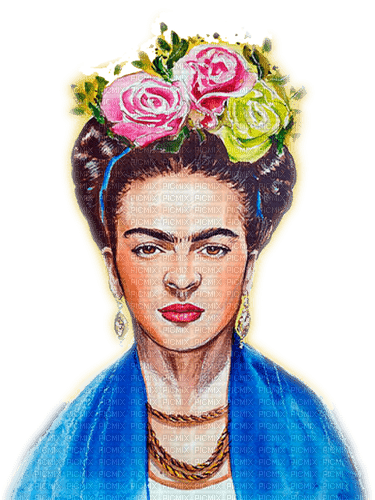 Frida Kahlo milla1959 - бесплатно png