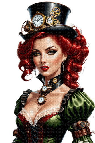 loly33 femme steampunk - δωρεάν png