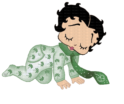 Betty Boop - Animovaný GIF zadarmo