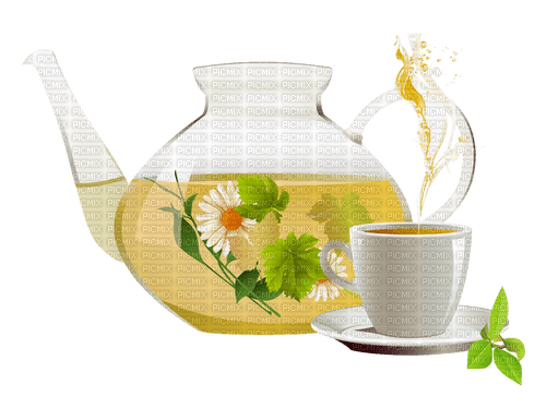 Teapot and Cup - бесплатно png