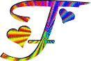 Kaz_Creations Alphabets Colours Letter  F - GIF animasi gratis