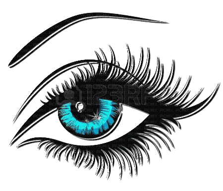 глаз - Ingyenes animált GIF