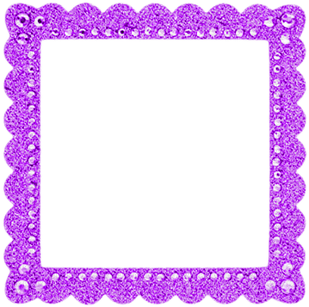 Glitter.Frame.Purple - png gratis