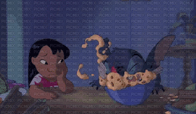 Lilo Stitch - Zdarma animovaný GIF