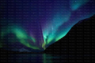 Aurora Over Lake - Darmowy animowany GIF