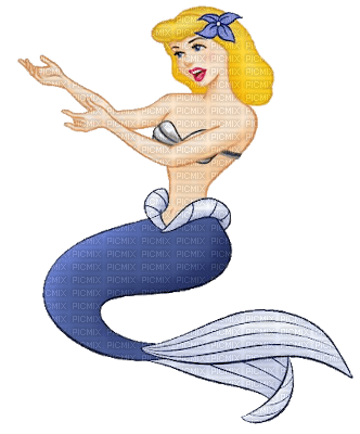 Mermaid Cinderella - PNG gratuit